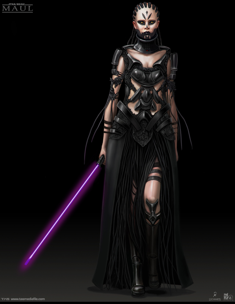 Illustration for article titled Another Look At That Cancelled Darth Maul Game